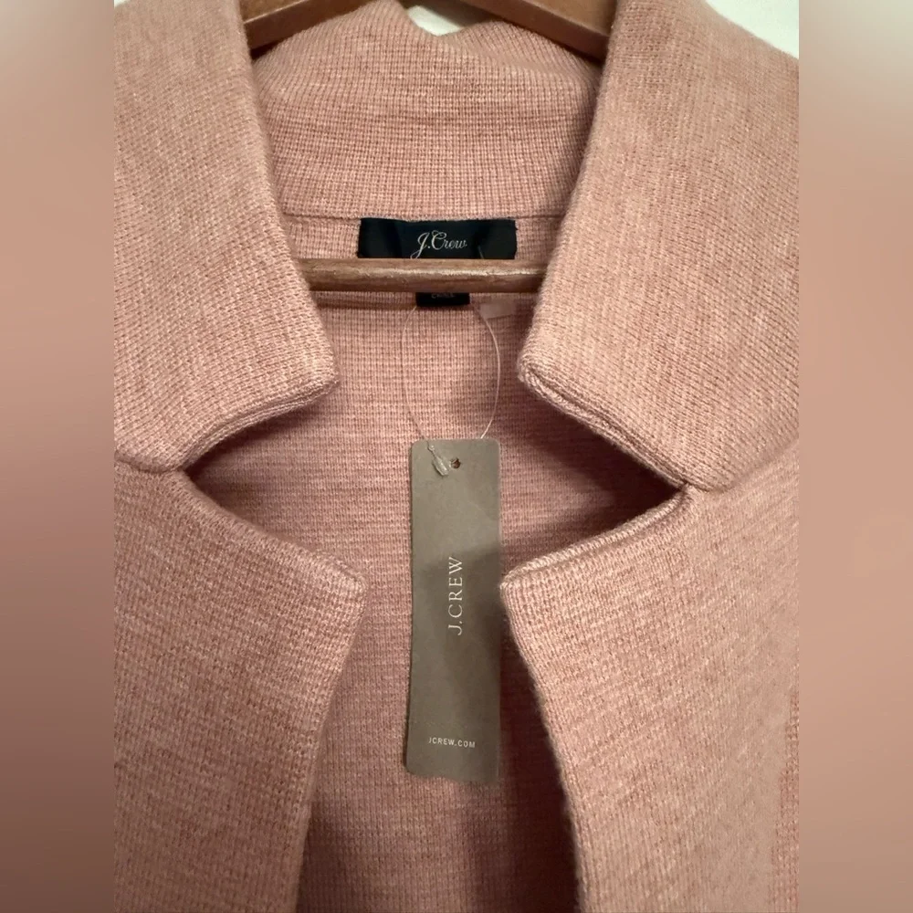 New J.Crew Ella sweater medium cardigan long jacket coat Anthropologie $198.00 - Picture 11 of 13